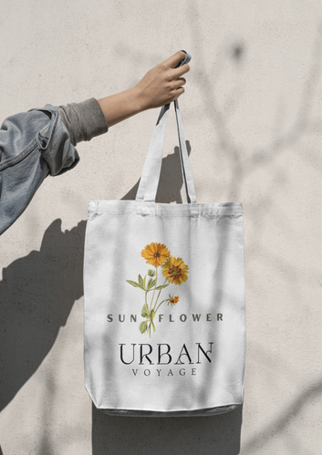 Sun Flower Tote Bag