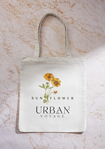 Sun Flower Tote Bag