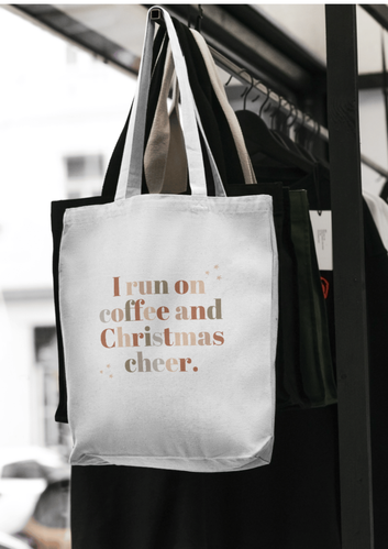 Coffee And Cheer Tote Bag