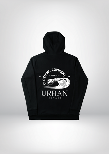 Coloured White Hoodie