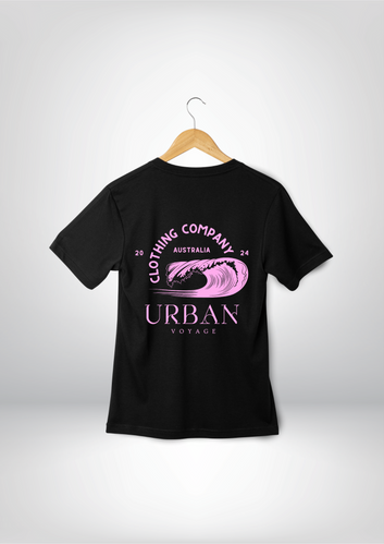 Coloured Baby Pink T-Shirt