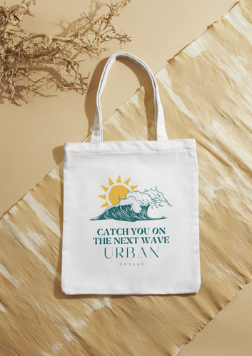 Next Wave Tote Bag