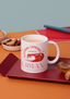 Urban Voyage Coloured Red Mug