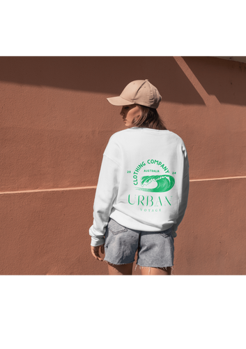 Urban Voyage Coloured Green Jumper